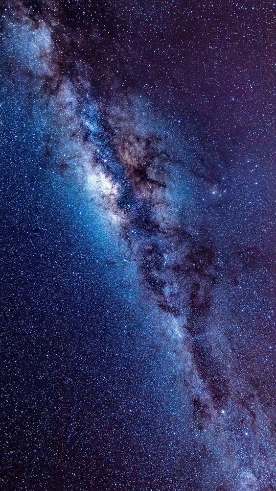 Imagem de um céu estelado